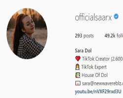 Besides TikTok, she has also gained a considerable following on Instagram.